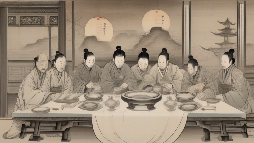 中国酒文化的多维镜像：从礼器到诗魂的千年嬗变