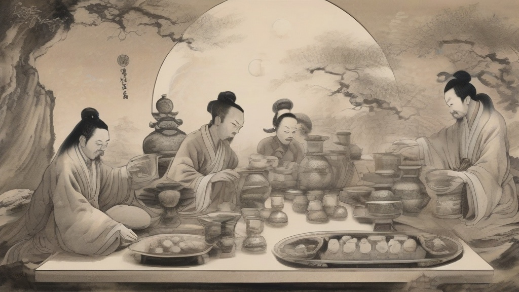 中国酒文化的多维镜像：从器物到精神的千年流转