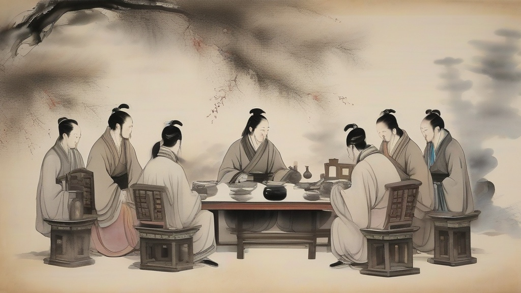 中国酒文化的多维镜像：从礼器到诗魂的千年流变