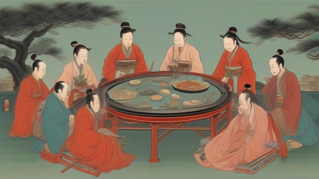 中国酒文化的多维镜像：从器物到精神的千年演进