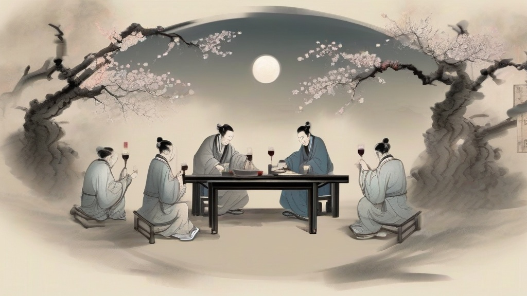 诗酒流觞：中国古典诗歌中的酒意象分类与文化解码