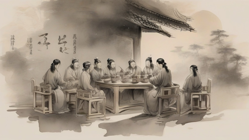 中国酒文化的多维镜像：从礼器到精神图腾的千年嬗变