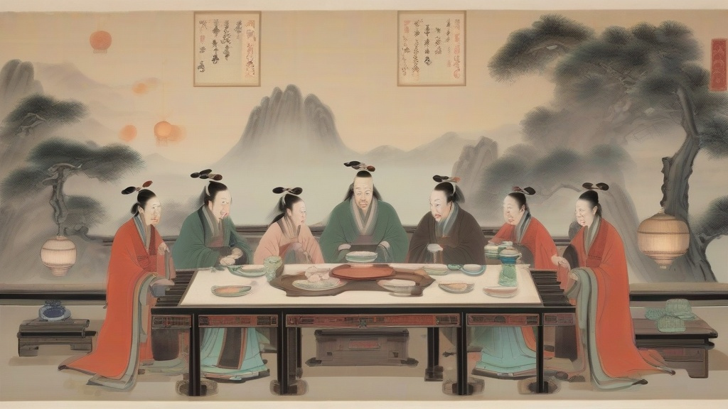 中国酒文化的多维解构：从礼器到精神载体的千年嬗变