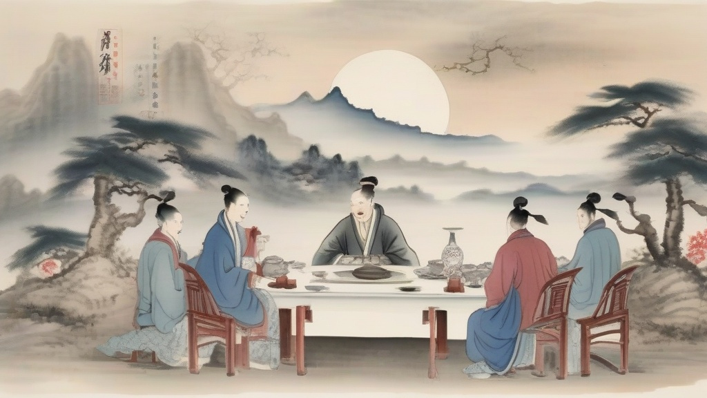 中国酒文化的多维镜像：从器物到精神的千年流转