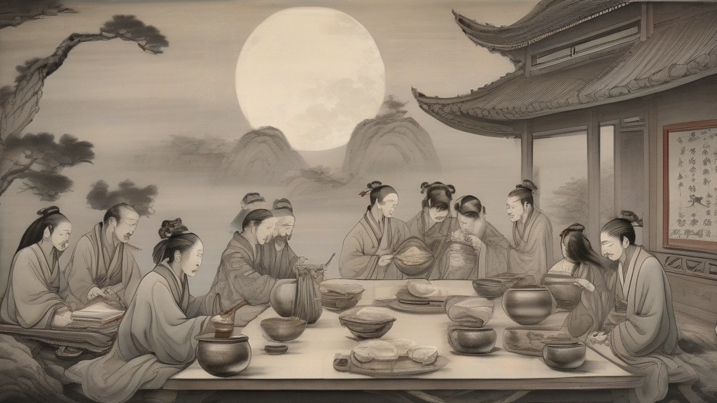 中国酒文化的多维镜像：从礼器到诗魂的千年嬗变