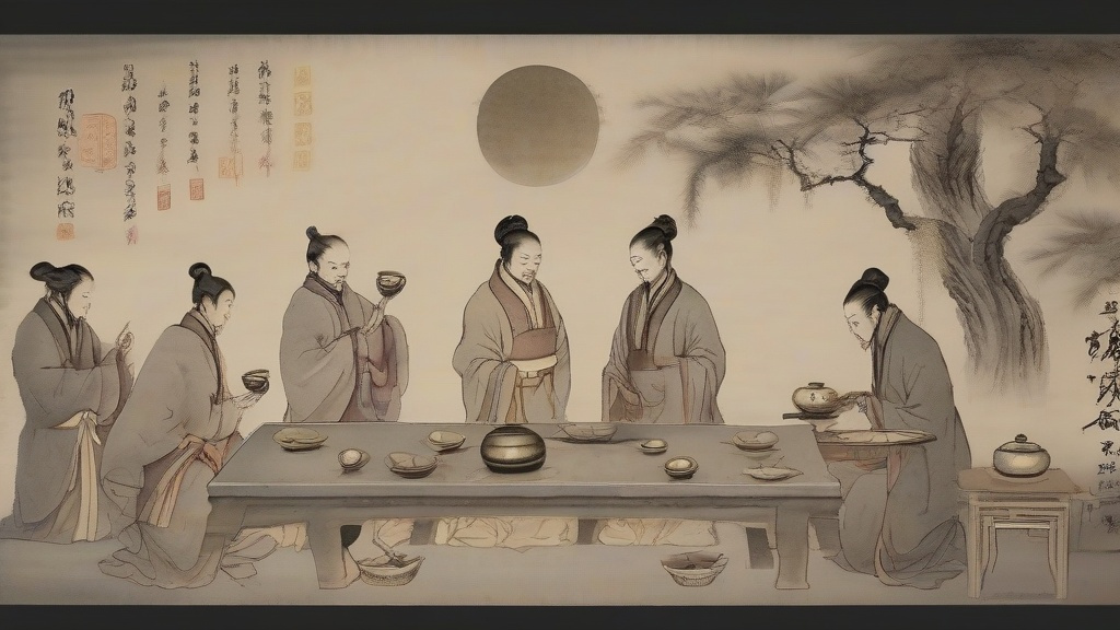 中国酒文化的多维镜像：从礼器到诗魂的千年嬗变